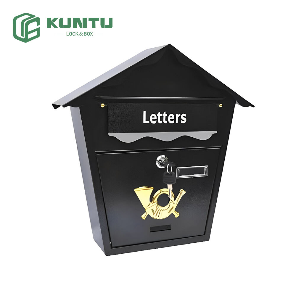 Elevating Aesthetics Mailbox with Weatherproof-Resistant