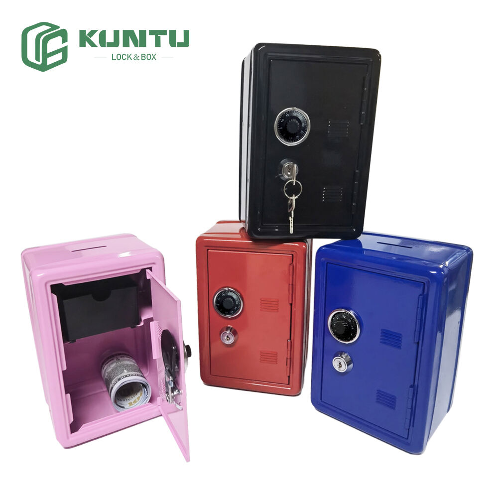 Money Safe Locker and Cash Lock Box Mini Size Security Safe Box for Money Jewelry and valuables 