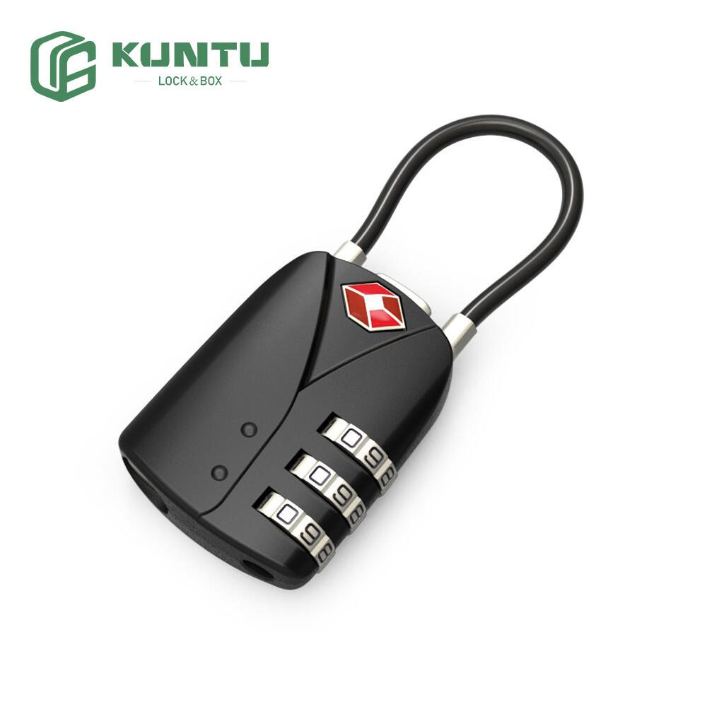 TSA Approved Travel Combination Cable Luggage Locks for Suitcases & Backpacks