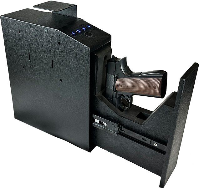 Our Biometric Bedside Pistol Safe – Fast Fingerprint Access at Night