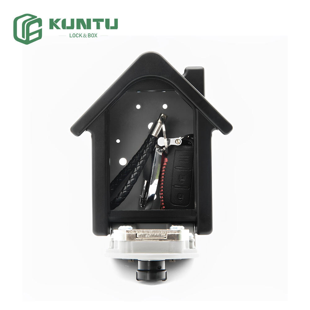 House Design Wall Mount Key Safe Combination Lock Box with Emergency Key to  Access Safe Box