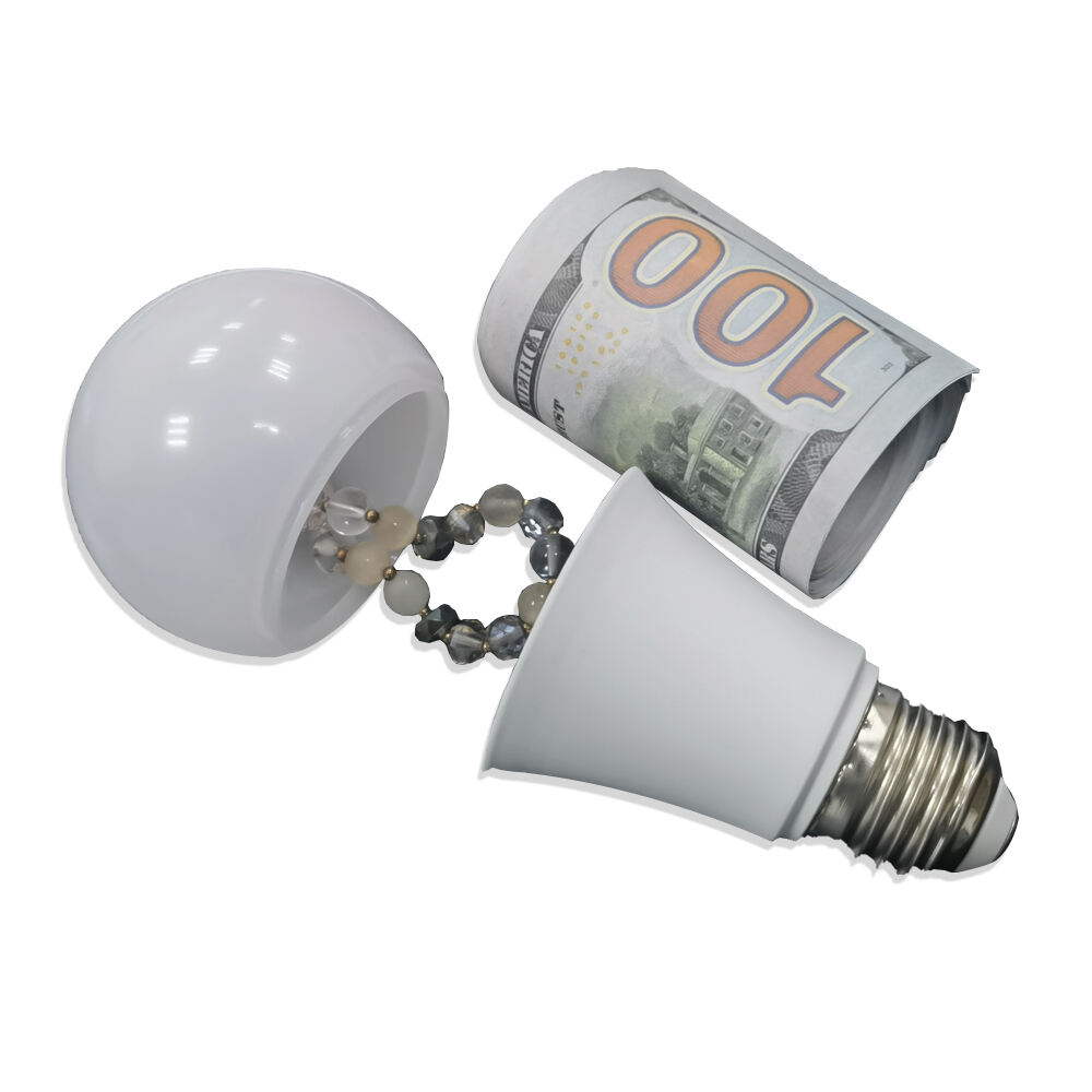 Hidden Storage Light Bulb – Secret Stash Safe Container for Cash and Small Valuables