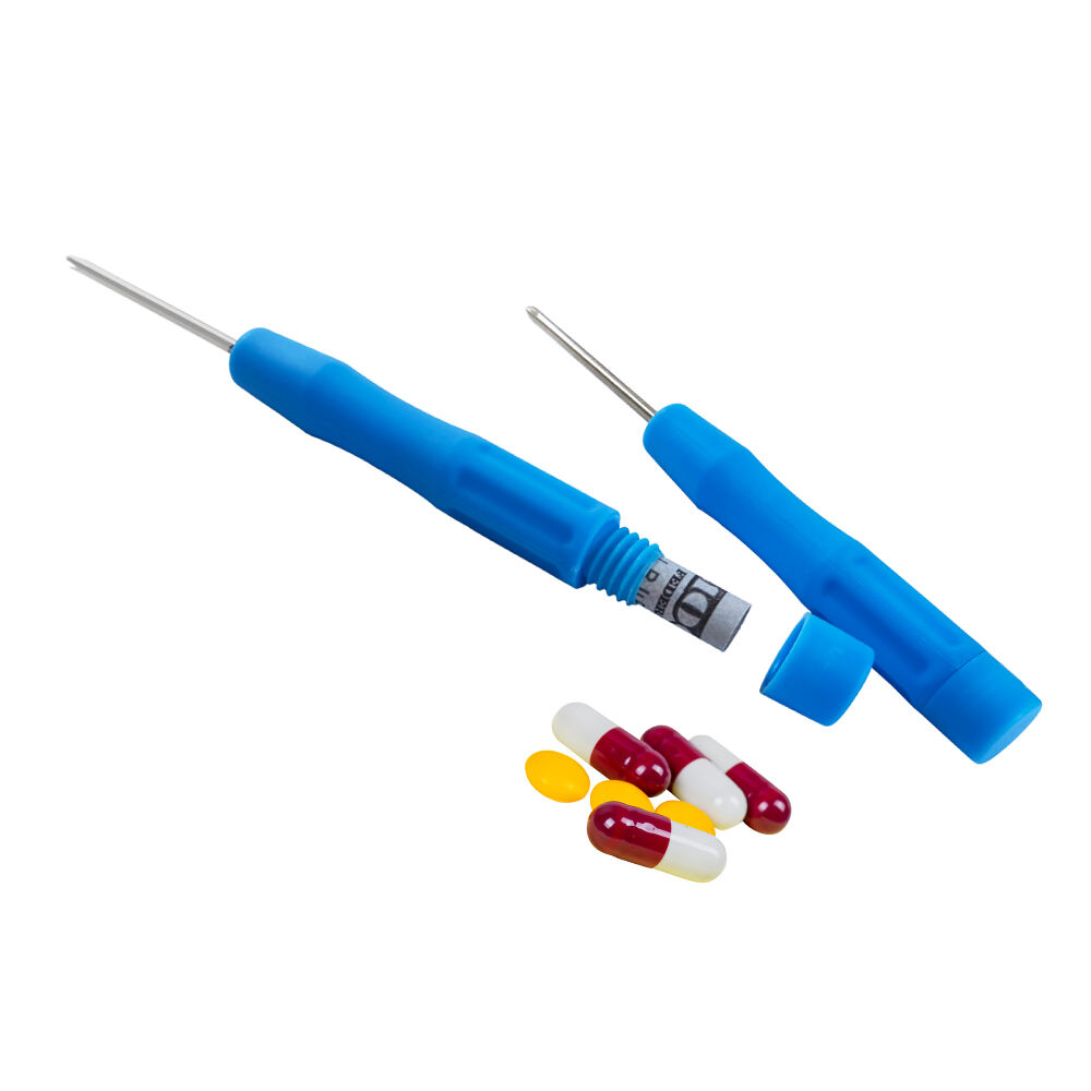Screwdriver Diversion Safe Hidden Compartment Screwdriver Small Container Flat Head Screwdrivers for Money Valuables Small Items