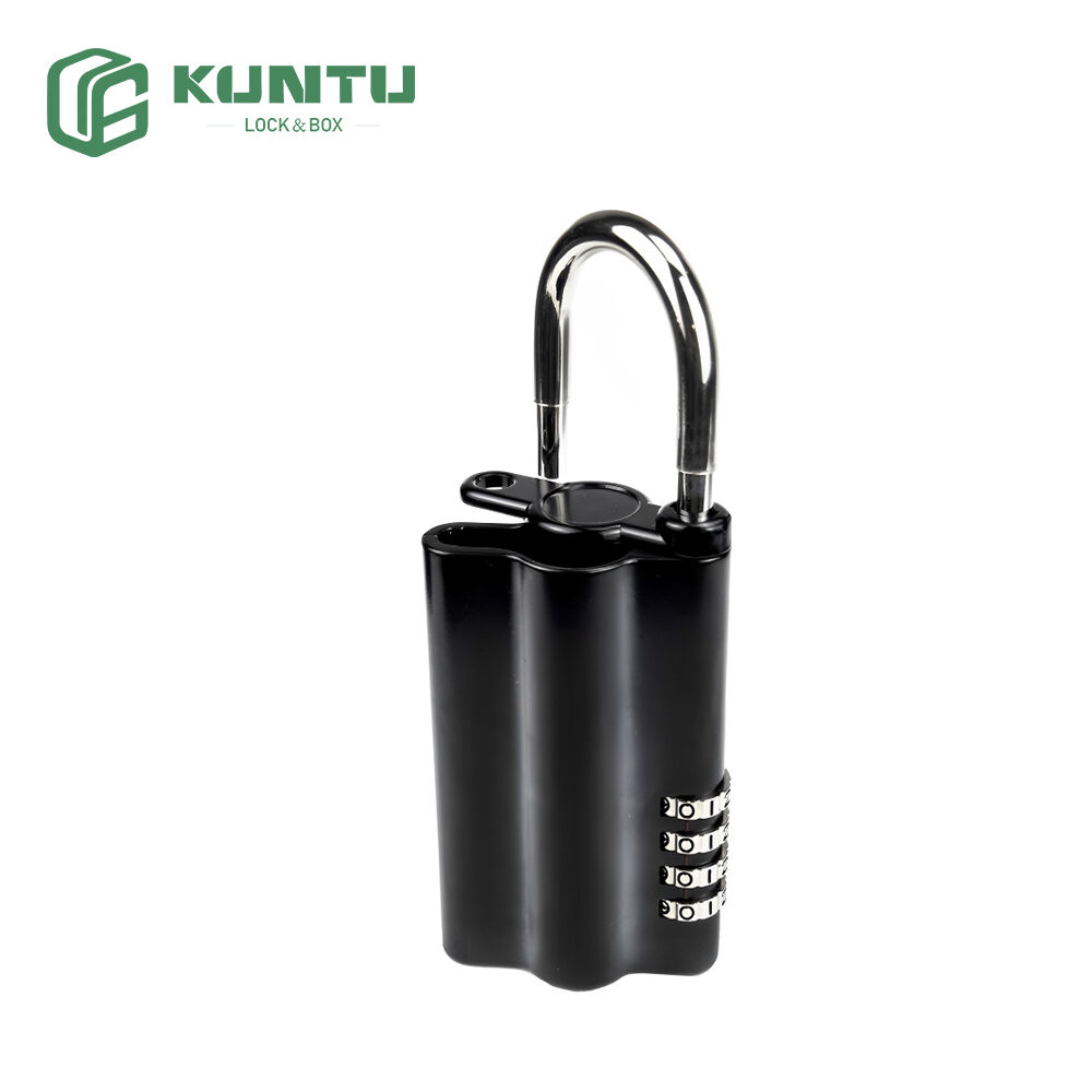 Portable Combination Padlock with Storage Space for Keys