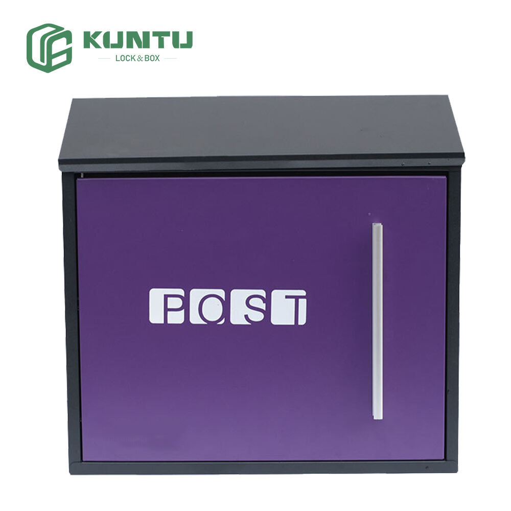 Wall Mount Mailbox, Mailboxes for Outside Wall Mount, Sleek Design and Durable Construction in Mixed color Finish | Ideal Mailbox for House Wall Mount and Outdoor Use