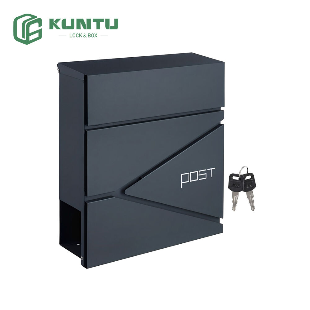 Architectural Wall Mounted Mailbox with Contemporary Design its robust materials ensure durability while complementing any exterior