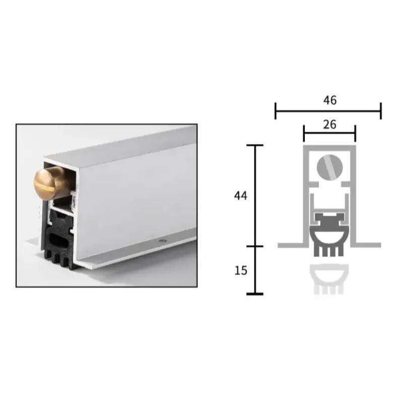 Joint rabattable automatique pour bas de porte robuste / ADDS-Z