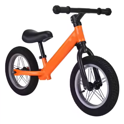 Direct Factory Supply of New 12 Inch Sport Baby Balance Bike Single Speed Gear & Steel Fork with Rear Pedal Brake System