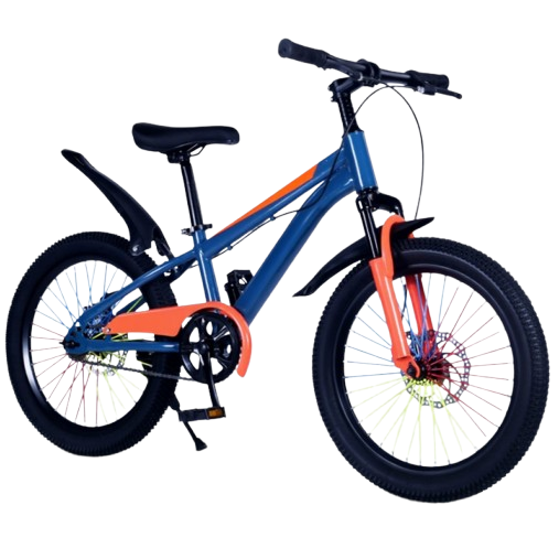 Wholesale 18/20/22 Inch Boys Girls Mountain Bike Disc Brake 16 Inch Kids Pedal Bicycle Featuring Steel Fork Ordinary Pedal