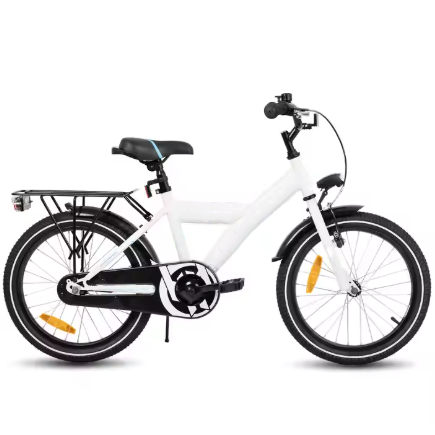 Manufacturer's 18-Inch BMX Kids Bike with Air Tires Popular Colors Single-Speed Steel Fork for Boys