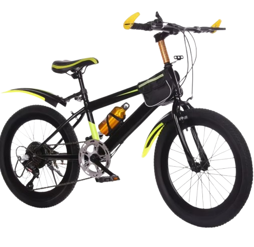 20-Inch Steel Fork Mountain Transmission Bicycle for 8-15 Year Old Students Cross-Border Special Kids' Bicycle Ordinary Pedal