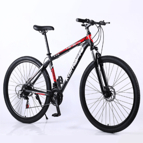 Kmart Wholesale 29 Mountain Adult Aluminum Alloy Self-Propelled Car Bicycle Double Disc Brake Variable Speed Ordinary Steel