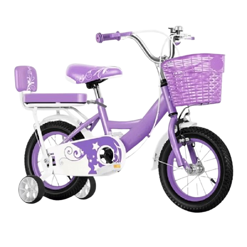 Children's Bicycles 12 Inch 14 Inch 16 Inch Training Wheels Princess Bike Boys Girls Aged 2-9 Pedal Kids' Bike No Brakes