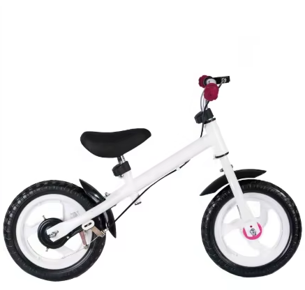 Direct Factory Sale Hot Selling Chinese Single Speed Balance Bicycle for Kids Steel Fork & Rear Pedal Brake