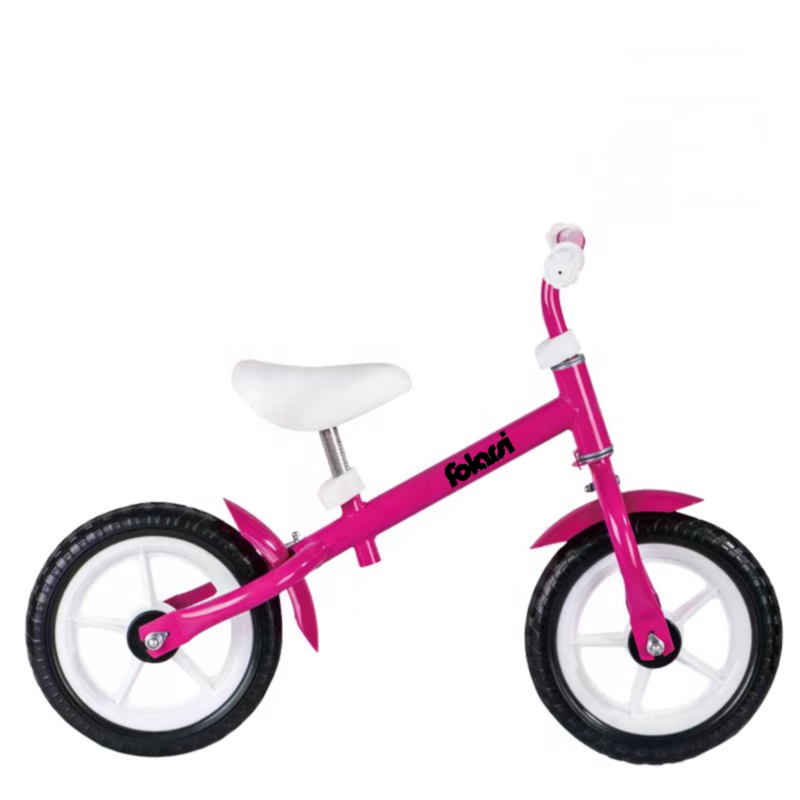 Factory Direct 12-Inch Baby Balance Bike Single Speed Exercise Ride with Steel Fork Hot Sale Kids' Bike