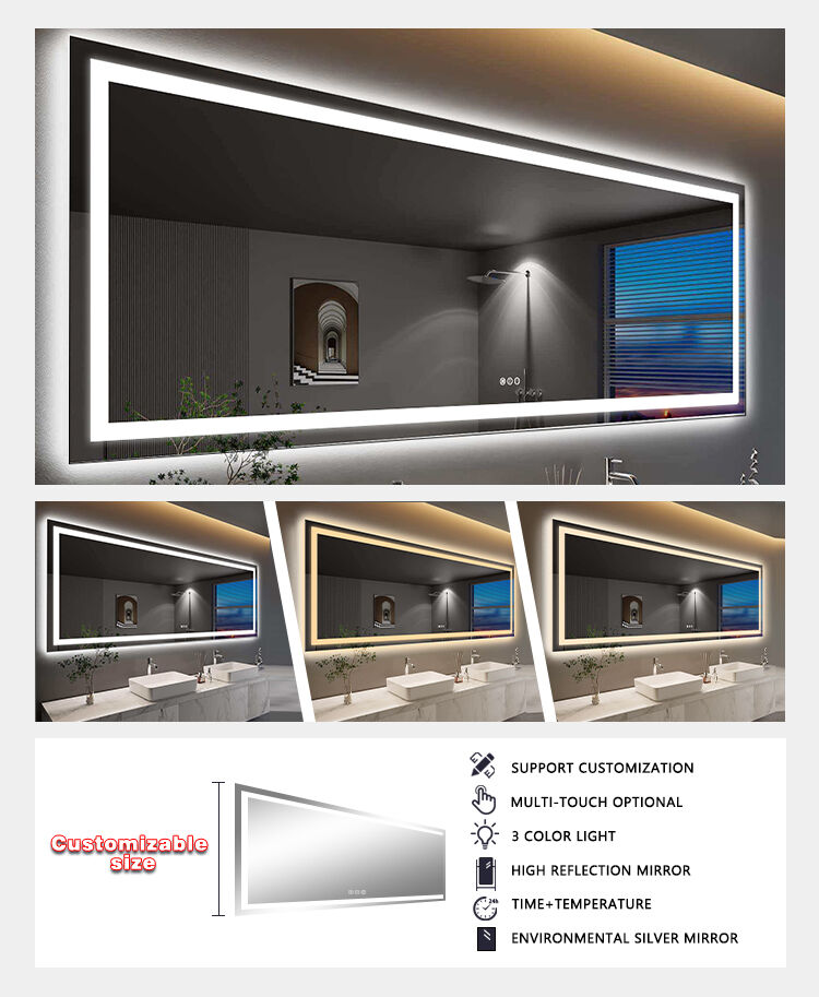 LED Bathroom Mirror Manufacturer for Hotels and Bulk Projects