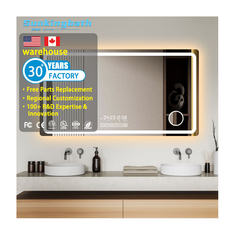 Les 10 meilleures tendances en matière de miroirs de salle de bain LED cette année