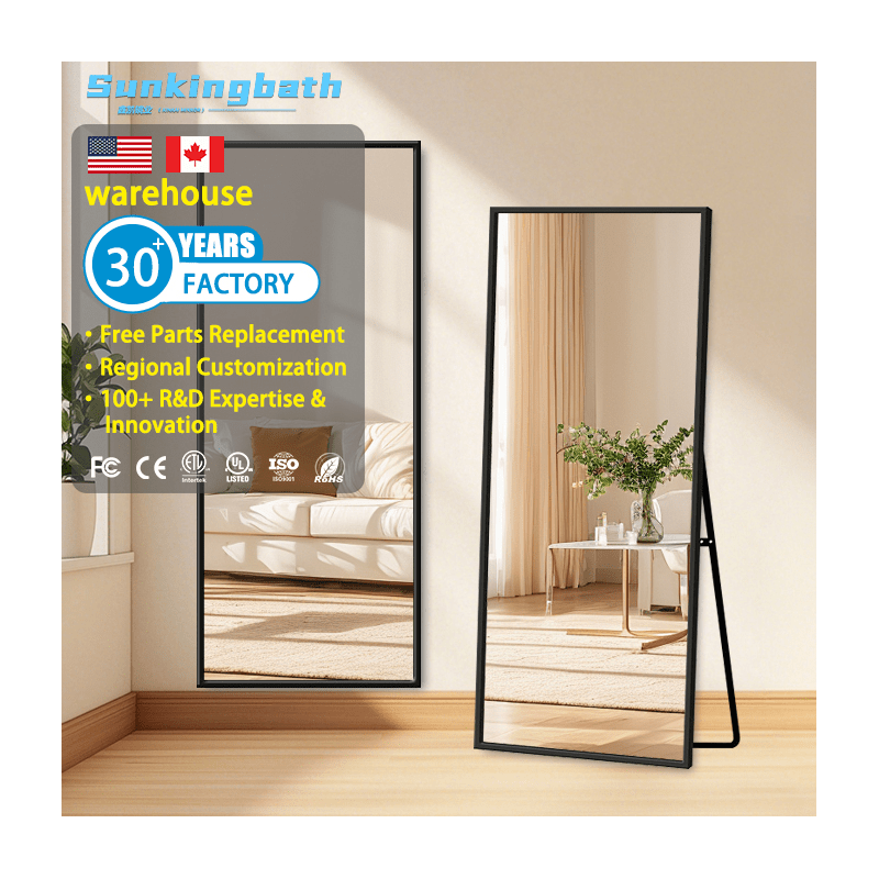 Framed Full-Length Mirror