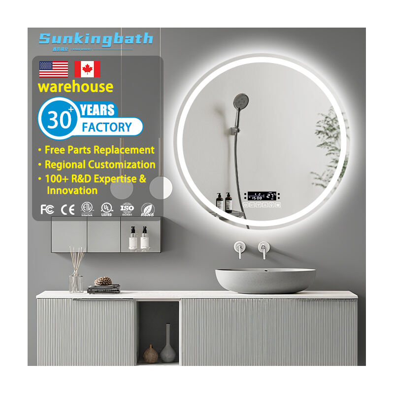 Led runder Spiegel