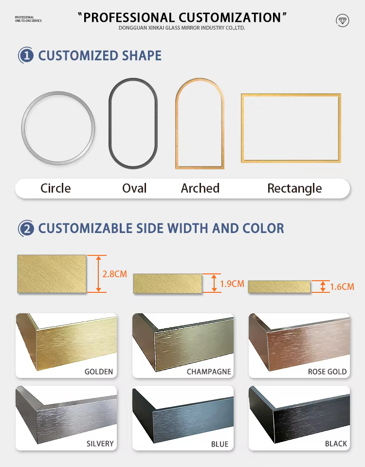 framed led full length mirror-2