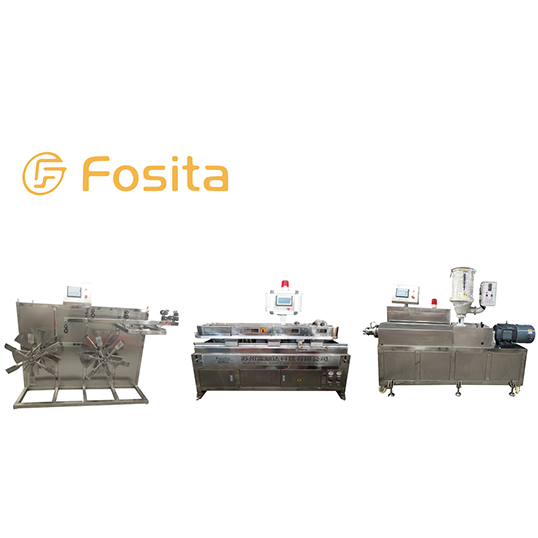 Fosita Plastic PVC PE Medical Breathing Corrugated Hose Tubing Pipe Extrusion Machine Production Line