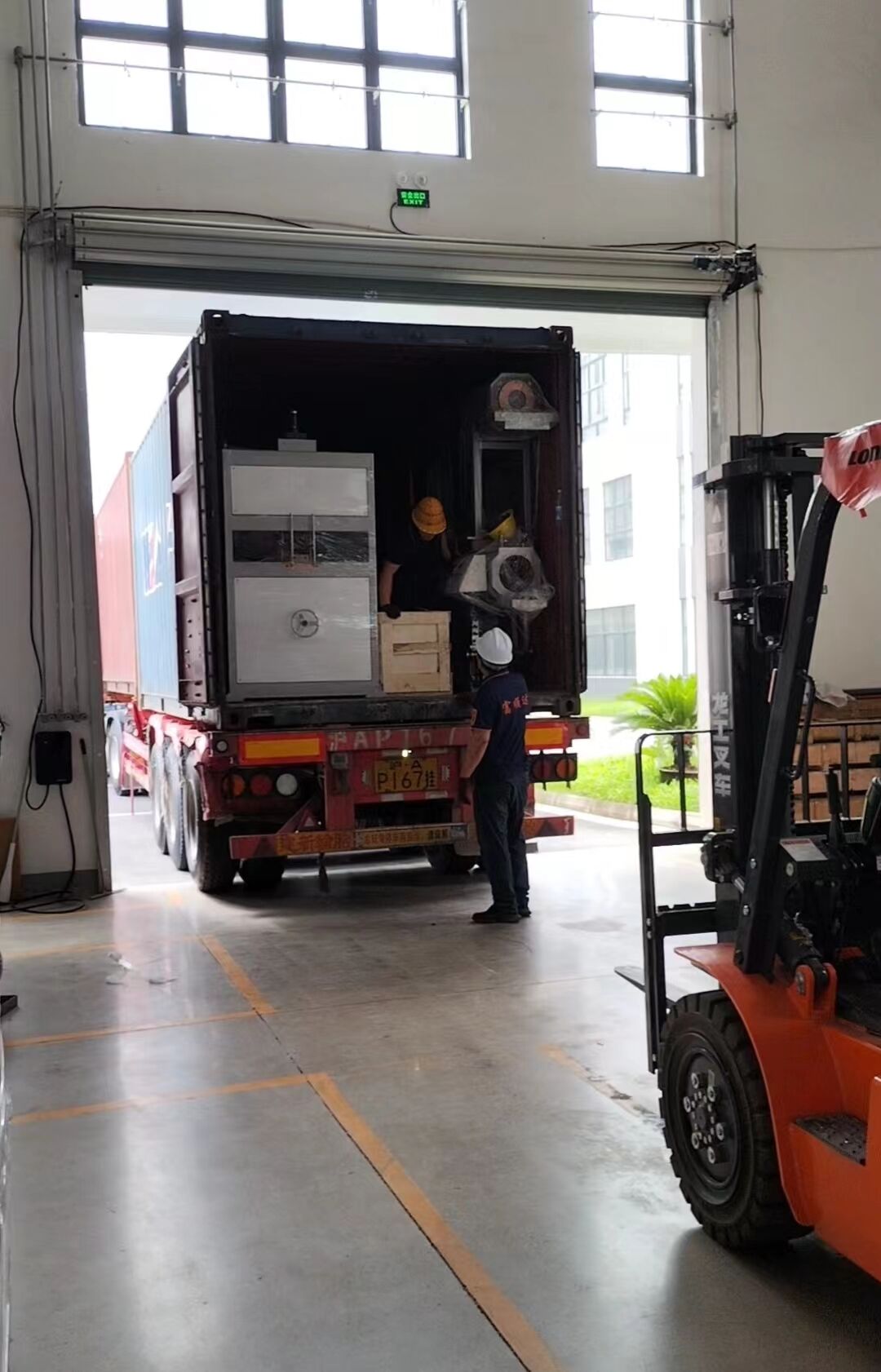 PE Pipe Machine Shipping to Ecuador