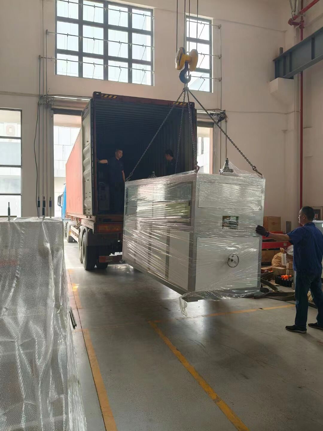 Delivery for three layers PPR pipe production line to UAE