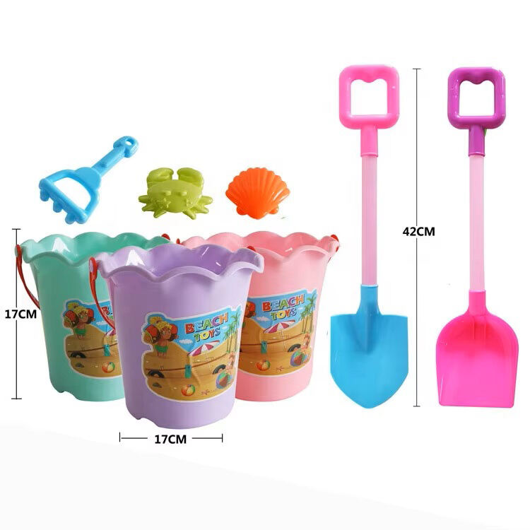 2024 new ins style Children's beach toy set baby playing sand digging sand beach tool toys set summer toys