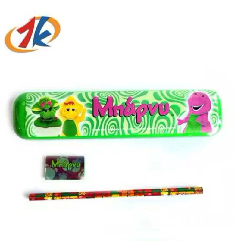 2024 new education toysplastic kids mini pencil case eraser toys set stationery toys pencil box