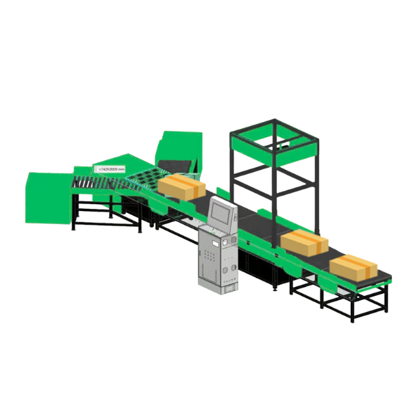 Machine System Parcel Sorter
