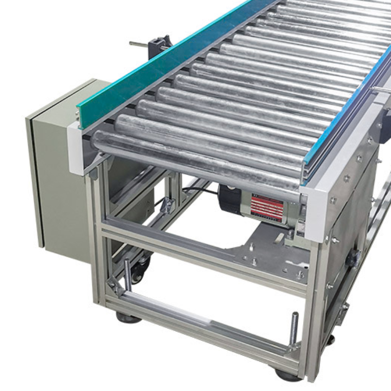 Maximisez l'efficacité avec nos convoyeurs à rouleaux d'impact*