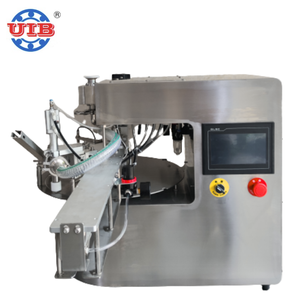 Small stand-up pouch rotary filling machine