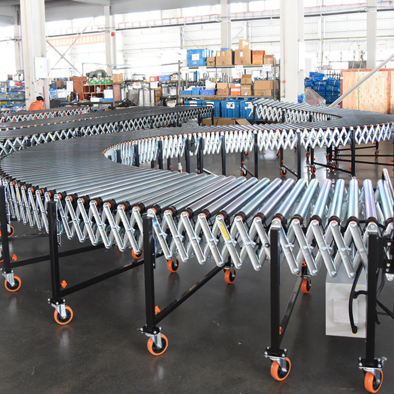 Manutention efficace des matériaux avec des convoyeurs mobiles de transfert