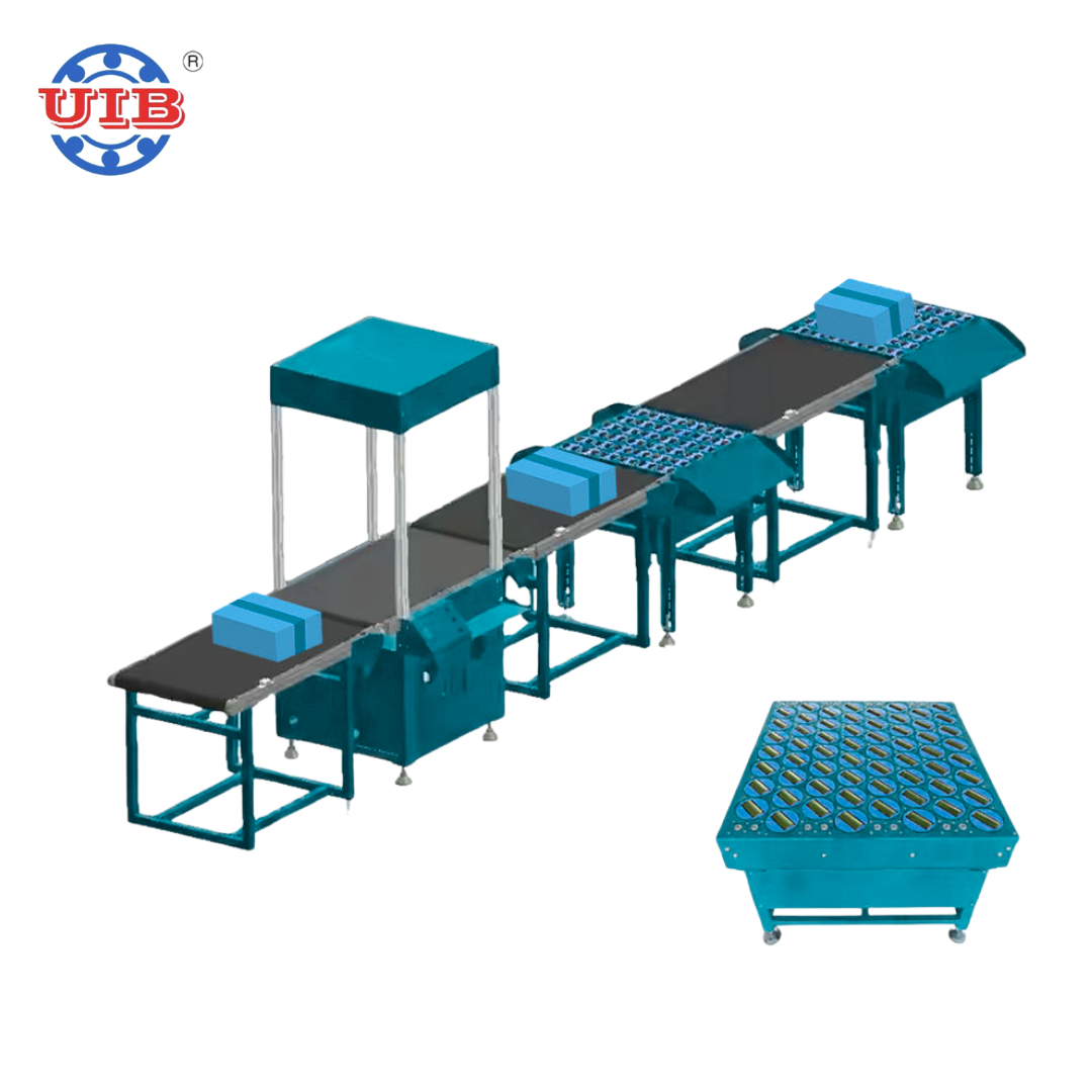 Belt roller sorting system