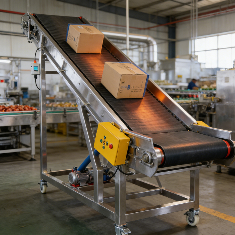 Innovativer Entwurf für Steep Incline-Förderer