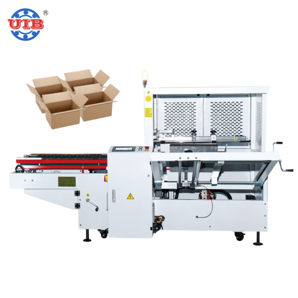 Adjustable top and bottom tape electric automatic carton sealing machine