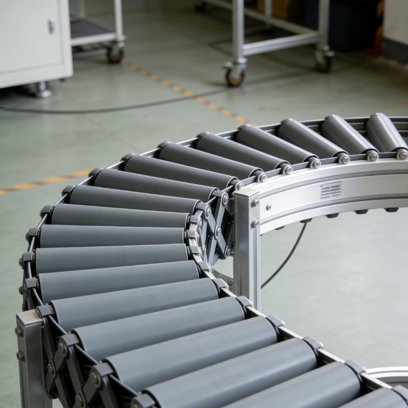 Efficacité inégalée avec des convoyeurs à roulettes flexibles