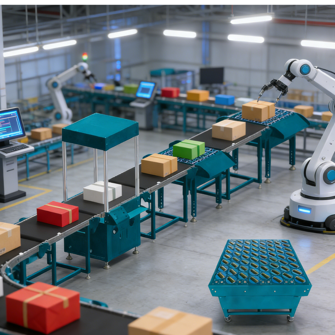 Belt roller sorting system