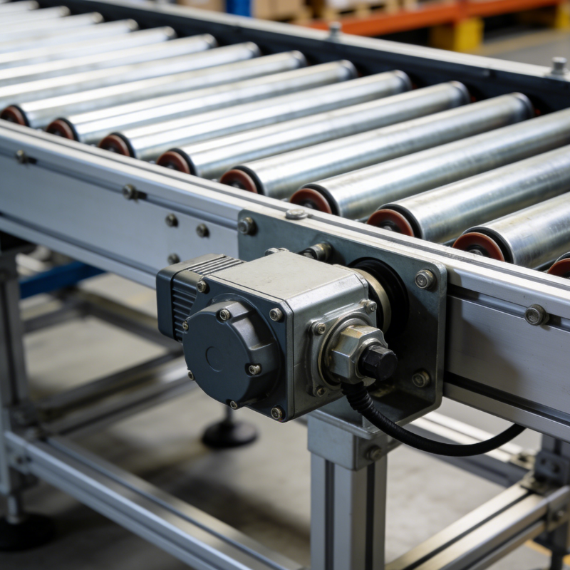 Efficacité inégalée avec les convoyeurs à rouleaux courbes