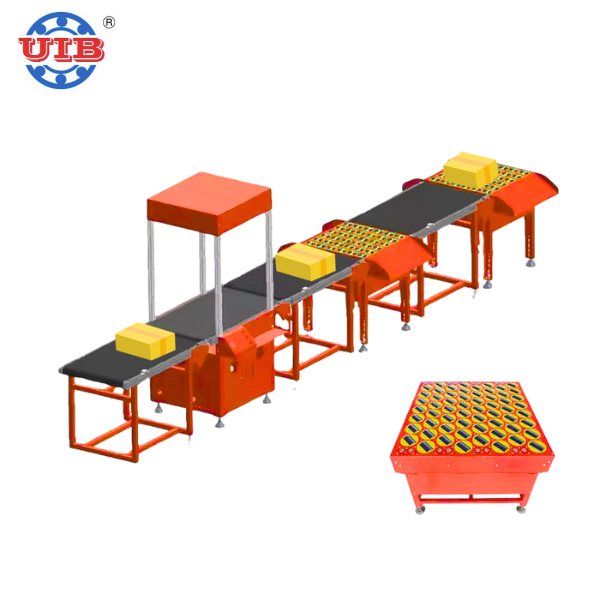 Modular sorting roller conveyor