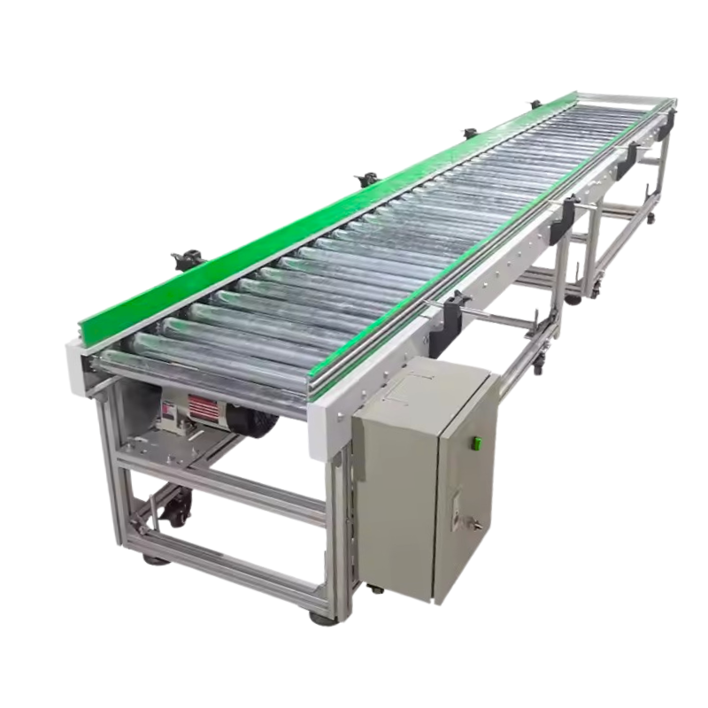 Optimisez la manutention de vos matériaux avec un convoyeur à rouleaux mobile