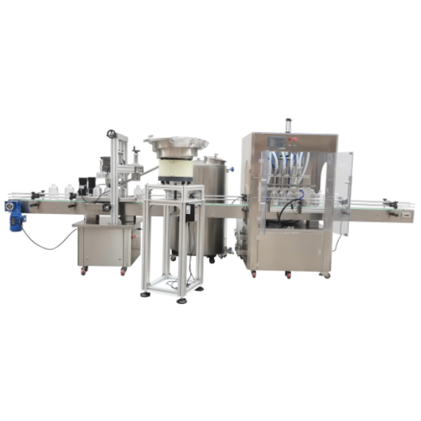 Beverage filling with dust cover  Top cap  capping line