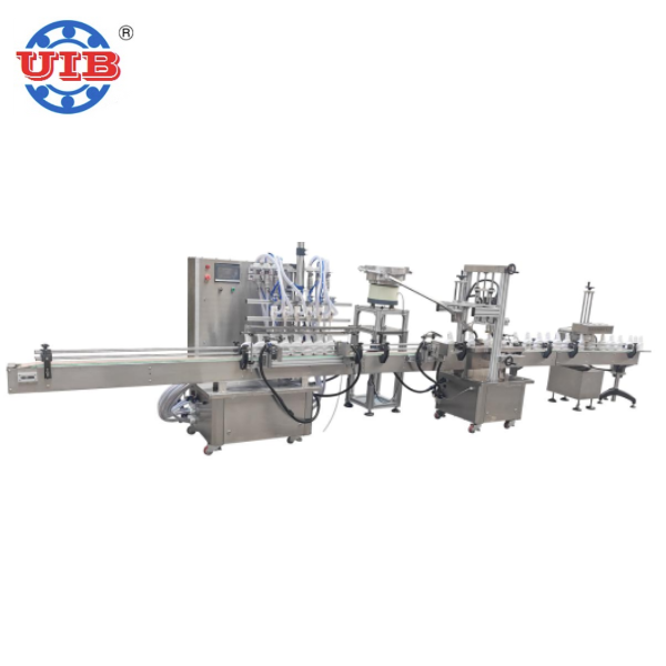 Oil stain remover filling machine, capping machine, screw capping machine, aluminum foil sealing machine