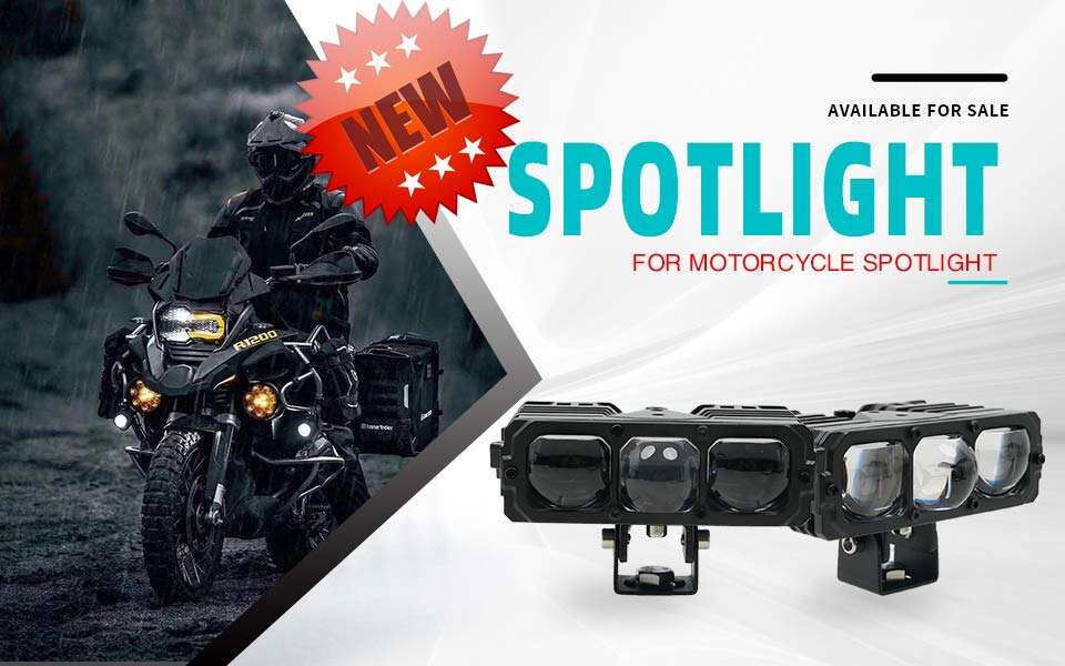 Đèn pha điều chỉnh được model MT03B phù hợp cho đèn pha LED xe mô tô