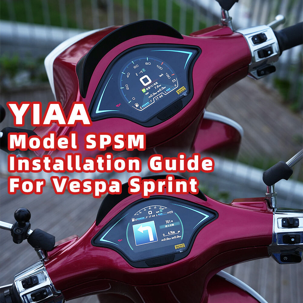 Model SPSM Installation Guide For Vespa Sprint