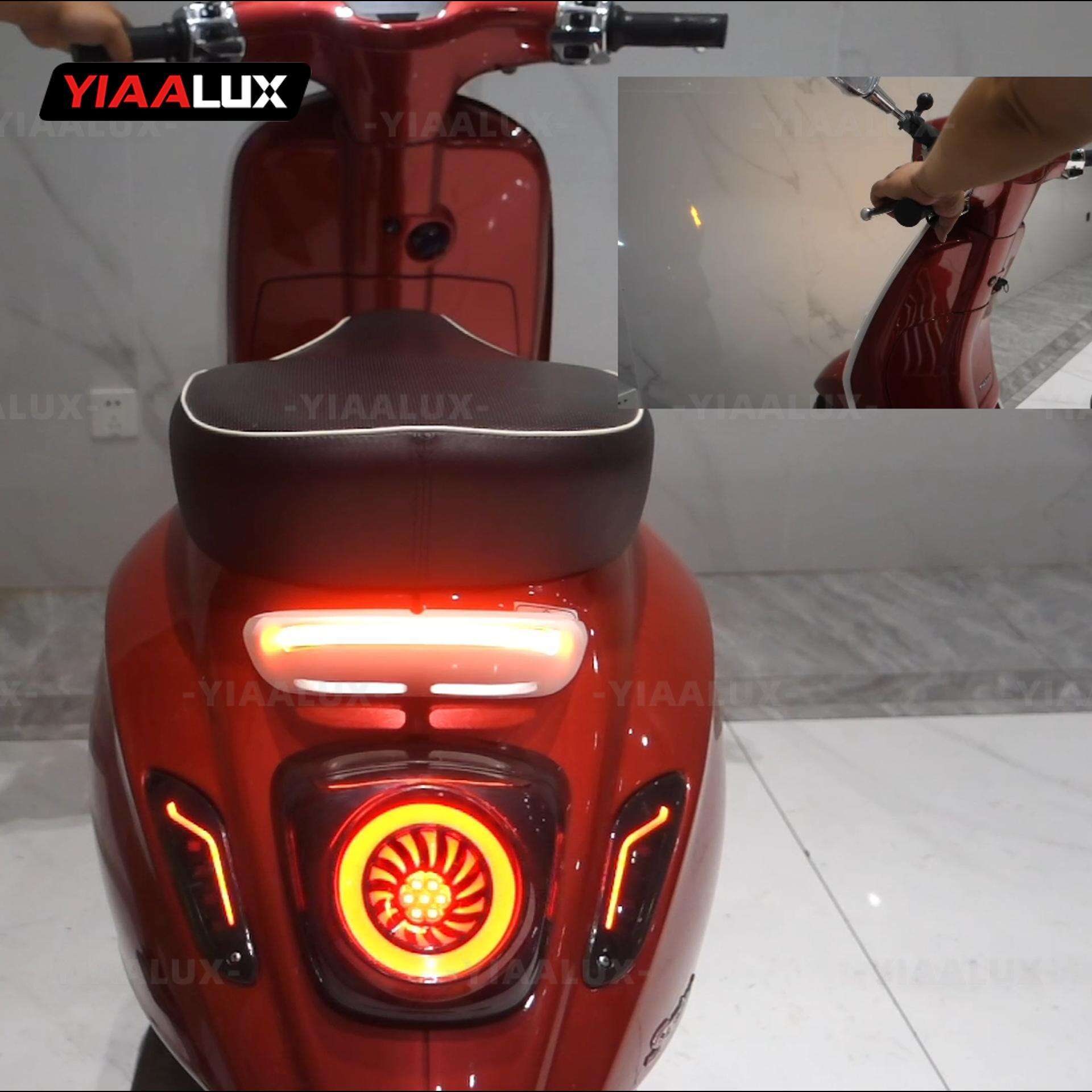 20-SPTL-F3D model is suitable for the tail light application effect of Vespa Sprint