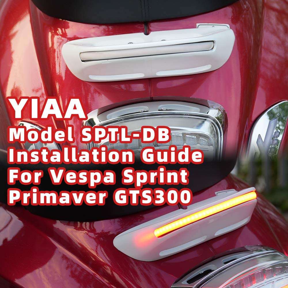 Model SPTL-DB Vespa Sprint Primaver GTS300 İçin Kurulum Kılavuzu