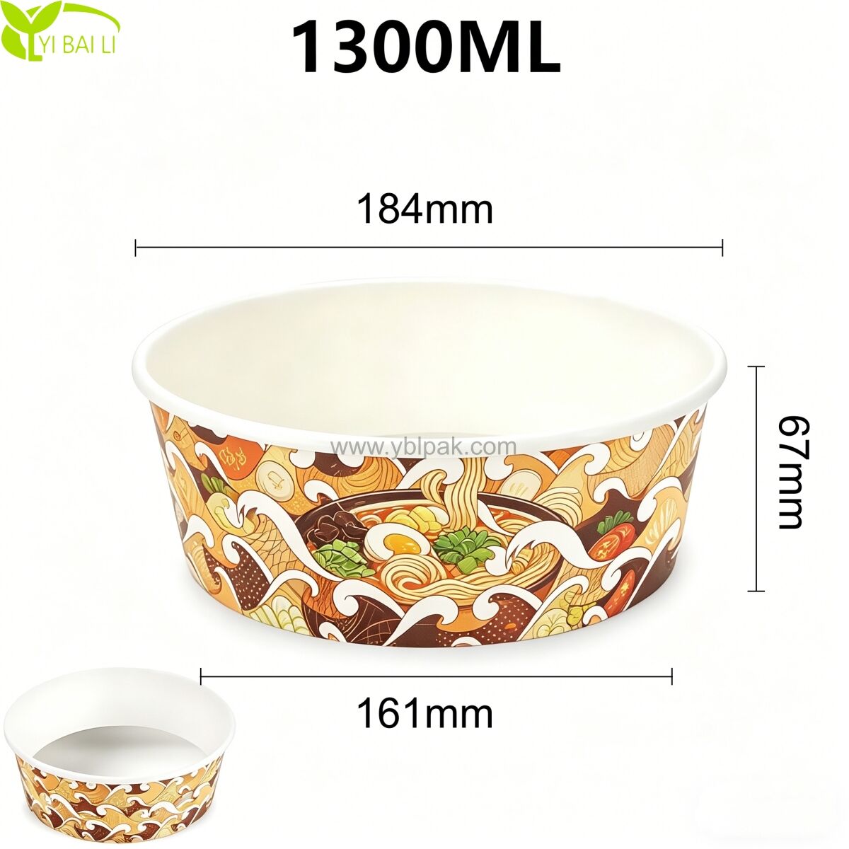 Induction Cooker Ramen Paper Bowl