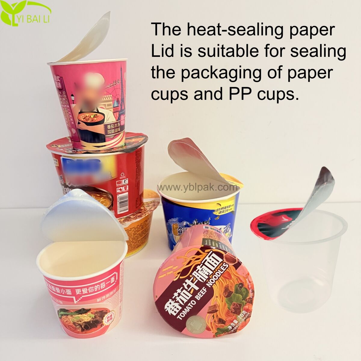 Heat-Sealable Paper Lids for Cups and Bowls