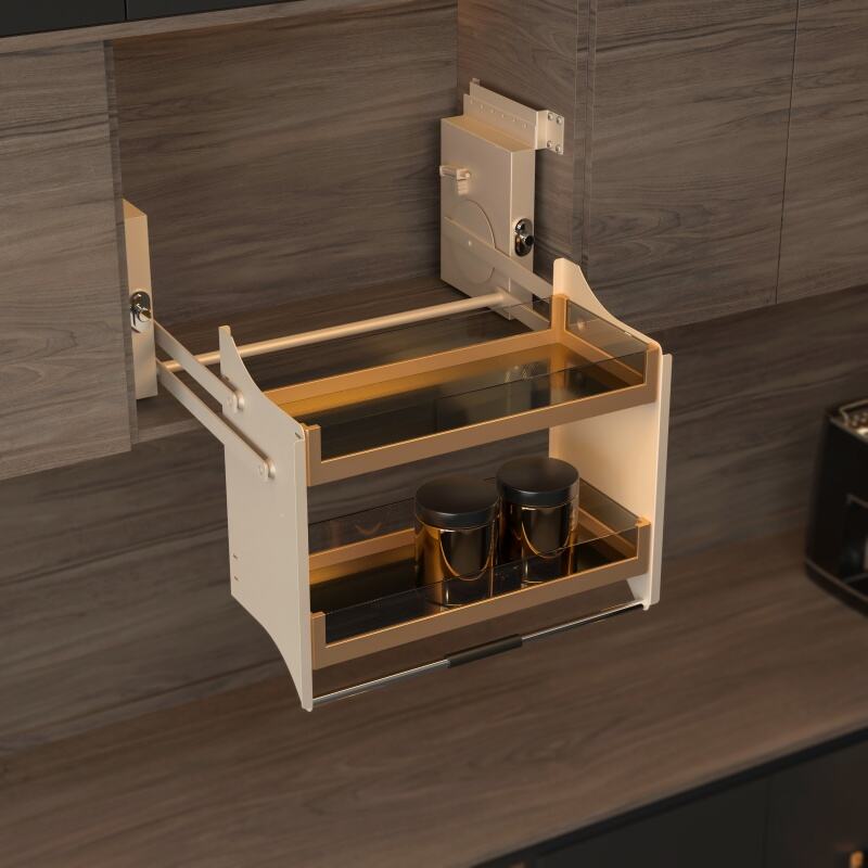 Overhead Pull Down Lift Basket Cabinet Storage Elevator Basket 